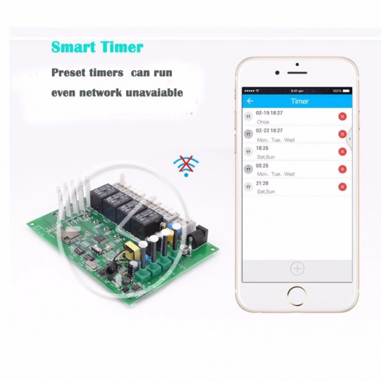 COMMUTATEUR INTELLIGENT SONOFF ITEAD 4CH PRO R2 433MHZ  4 CANAUX 